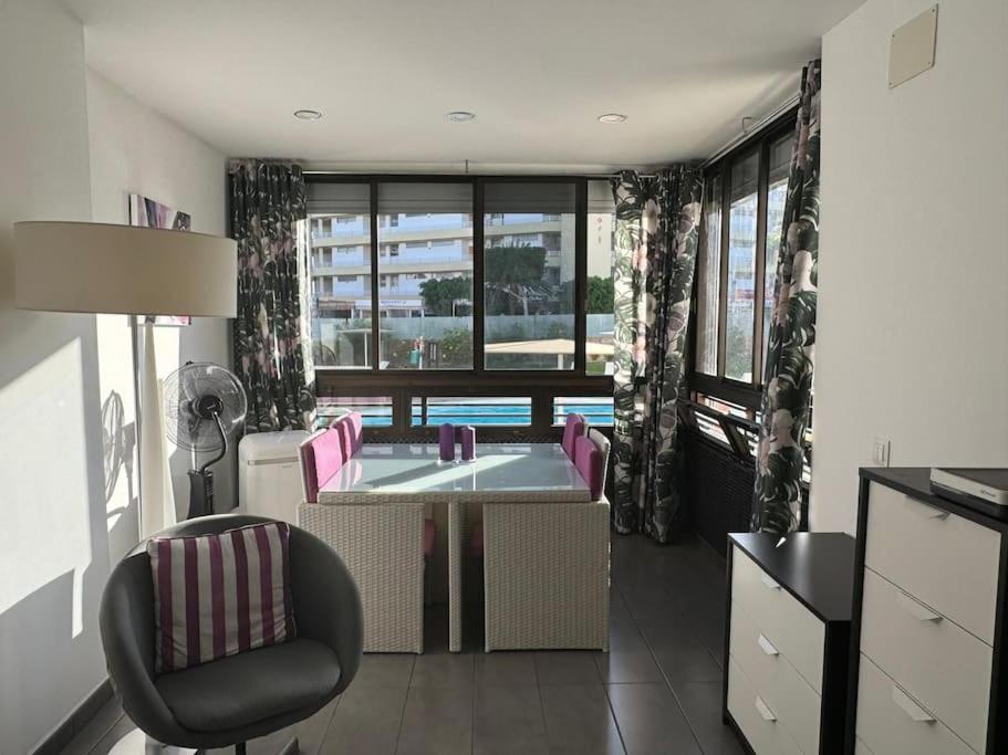 Iguazu Poolview Near Yumbo Apartment ปลายา เดล อิงเกลส ภายนอก รูปภาพ